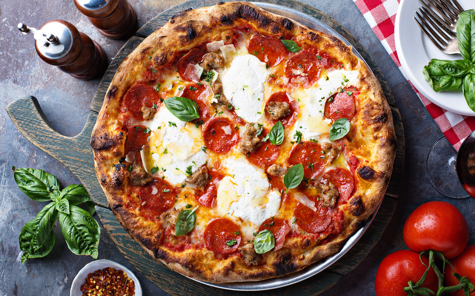 Sıcacık ve Çıtır Pizza
