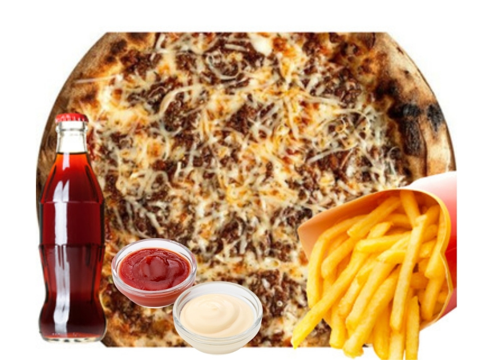 KAVURMALI PİZZA MENÜ